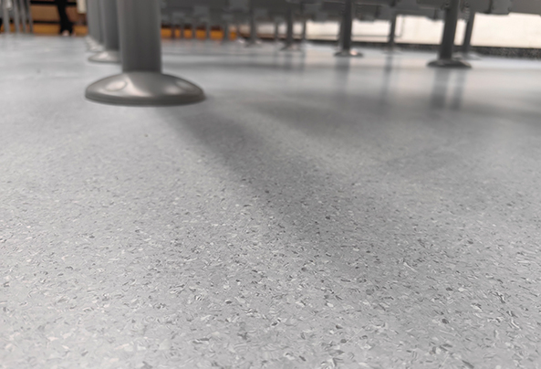 大巨龙学校pvc地板案例