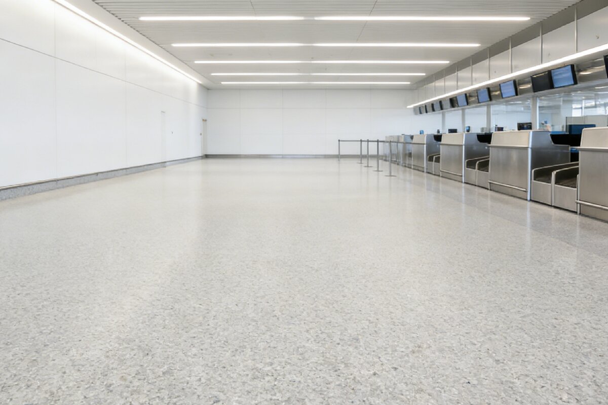 Dajulong Bohemian Homogeneous Flooring in Cleanroom Environments
