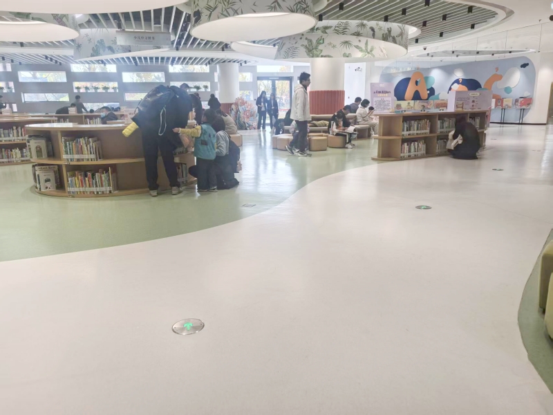 Library PVC Flooring