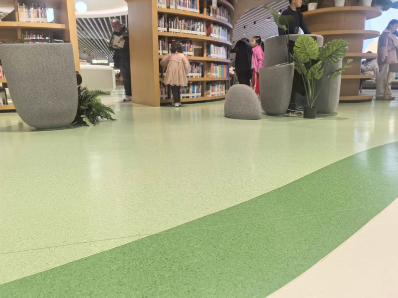 Library Flooring / Library Rubber Flooring