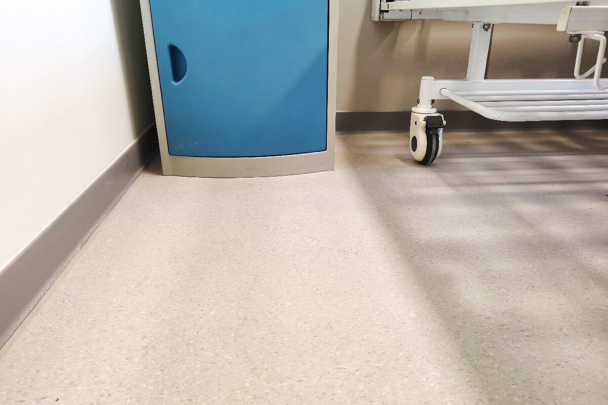 Hospital Lobby Homogeneous Flooring