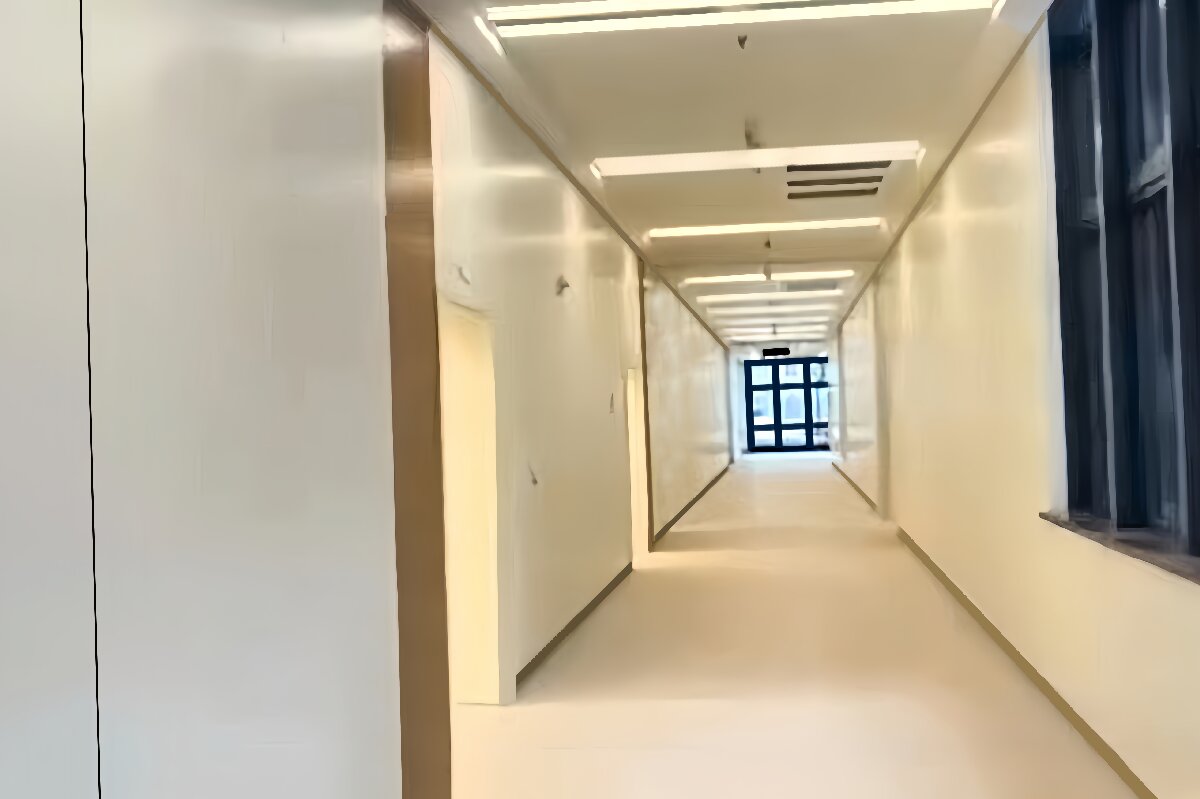 医院走廊pvc地胶