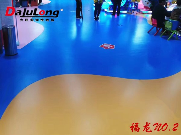 大巨龙纯色卷材地板