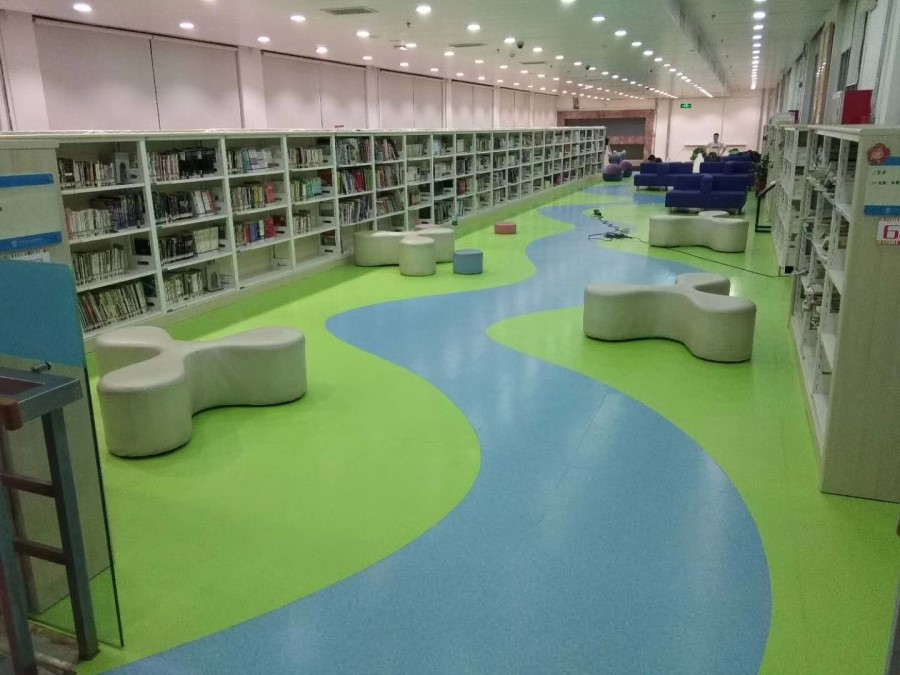 大巨龙pvc卷材地板使用的原料有诸多的优势