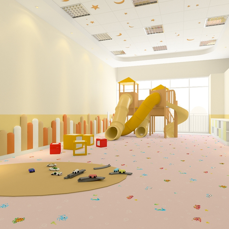 大巨龙推荐养老院使用塑胶地板