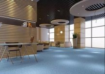 大巨龙地板铺在办公室不仅美观而且物美价廉