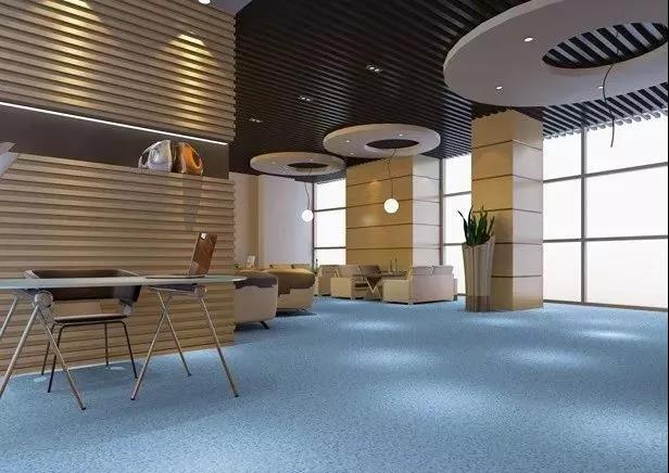 大巨龙地板铺在办公室不仅便宜而且美观