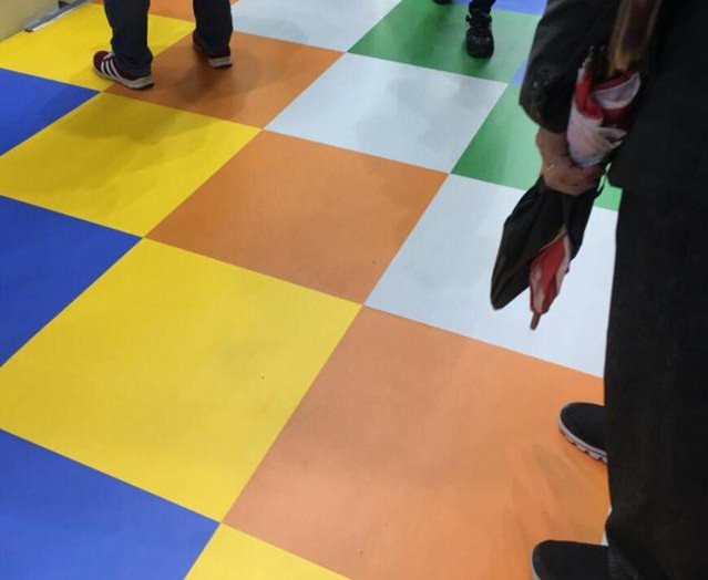 回顾大巨龙2018年上海国际地面材料展