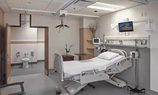 分享国外医院弹性pvc卷材地板设计效果