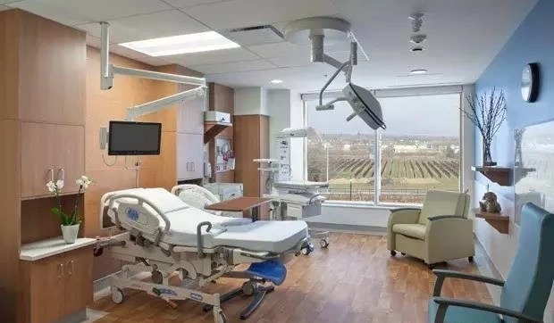 分享国外医院弹性pvc卷材地板设计效果